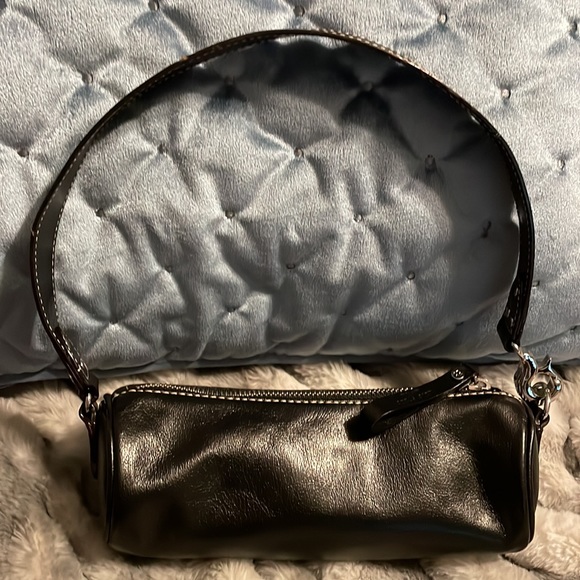 Kate Spade New York Small black leather satchel - Picture 4 of 8